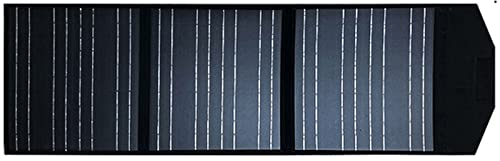 HARICSET 90W Flexible Solar Panel Solar Charging Board USB and 18V DC for Camping,Cell Phone,Tablet and 5-18V Devices – Compatible with Solar Generators Power Stations(Size:90W)