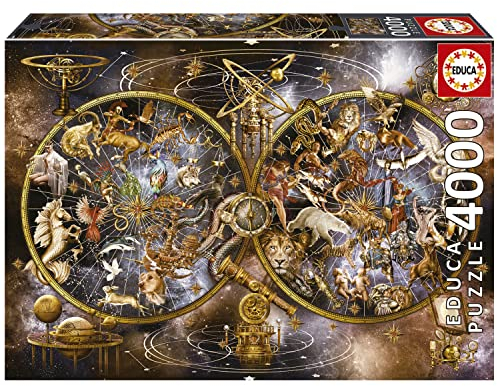 Educa - Puzzle de 4000 pièces pour Adultes | Constellations. Mesure : 136 x 96 cm. Comprend Un Service de pièce Perdu jusqu'à Stock. À partir de 14 Ans (19569)