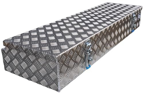 DE HAAN Box HE - 1200x380x190 mm - boîte de tirage en tôle d'aluminium à Damier,