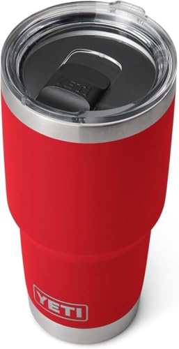 YETI Ramble Becher Mit MagSlider Deckel, Rescue Red, 30 oz (887 ml)