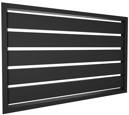 DEKORATIVER HEIZKÖRPER TINIS H680 L1200 SCHWARZ