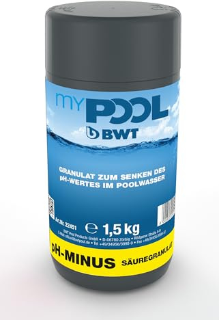 zbs24 Pool pH Minus 1,5 kg - effektive Senkung des pH-Wertes