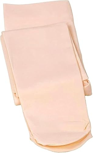 ONTYZZ Medias de Ballet Sin Costura para Niñas y Damas Danza Medias Pantys Estirar 90 Den Utilizado para la Clase de Danza o Espectáculos Salmón-Rosa/XL