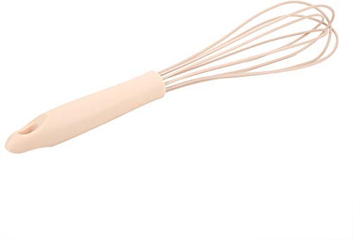 Herramienta de Cocina de Batidora de Silicona rosa: Gadget de Cocción Duradero y Antiadherente para Mezclar, Batir y Azotar Huevos, para Hornear y Cocinar Amantes
