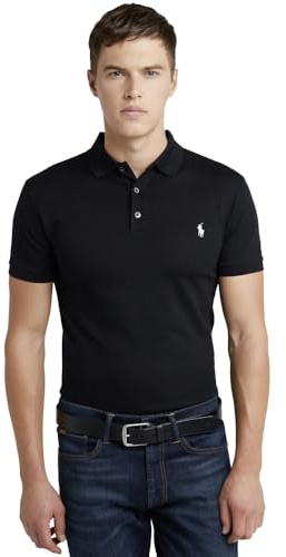 Ralph Lauren Poloshirt aus elastischem Piqué, Slim Fit