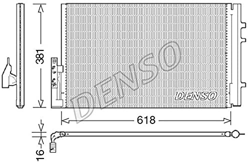 DENSO Condensatore, Climatizzatore DCN05014