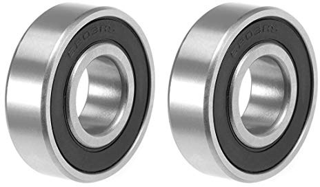 sourcing map ABEC-3 Lager, 6203-2RS (2 Pack) Kugellager