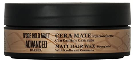 Tahe Advanced Barber Cera para el cabello Mate Nº303 Hold Matt de Fijación Fuerte, 100 ml