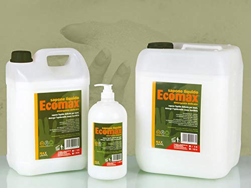 Sapone Liquido 4 Taniche da 5 Litri mani Detergente Concentrato con PH neutro professionale ristoranti aziende casa