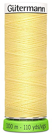 Gütermann G723860-578 Nähgarn, Polyester, 578 Gelb, 100 m, meter