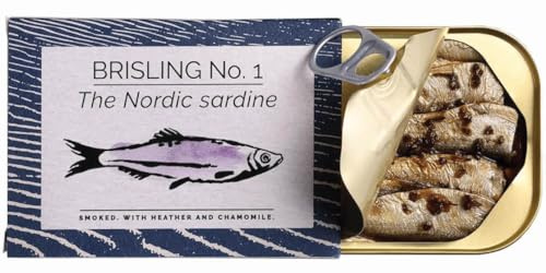 FANGST Brisling No. 1 die nordische Sardine geräuchert mit Heidekraut & Kamille aus Dänemark