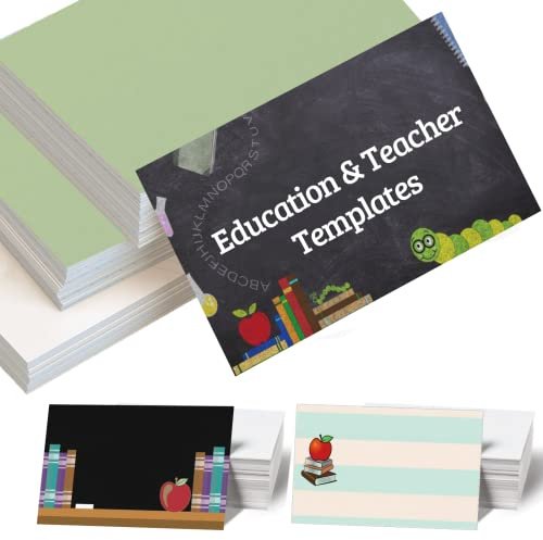 Visitenkarten Personalisiert Visitenkarten Erstellen 100 Stück beidseitiger Druck mit Ihrem Logo Karten für Kleinunternehmen – Bildung