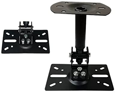 luckxuan Boxenständer Lautsprecher-Wandhalterung, Verdickungsverlängerung, Karaoke-Lautsprecher, Deckenaufhänger, Wandaufhänger, KTV-Box, Audiohalterung (Color : Short Section Fixed)