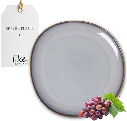 like. by Villeroy & Boch Lave beige Servierplatte 32x32x2,5cm