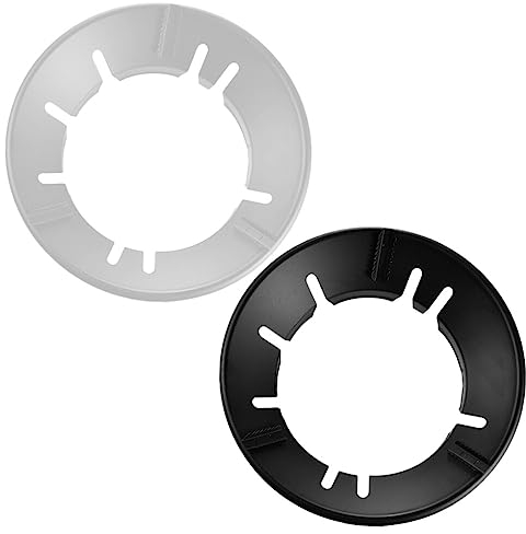 Angoily 2pcs Wok Wok Holder for Gas Stove Cooktop Support Anti- Design High Temperature Resistant Saving Cooking: 4