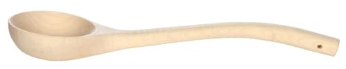 Bütic Saunakelle Schöpflöffel aus Lindenholz mit Aufhängeloch 150 ml