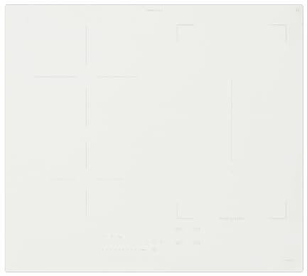 Placa de inducción KOLSTAN, 58 cm, 500 blanca