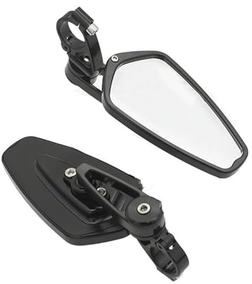 Motorrad Lenkerendenspiegel Für MT09 Für MT03 Für YZF Für R1 Für R6 Für R7 2022 Geändert Motorrad Rearview Außenspiegel Motorrad Rückspiegel