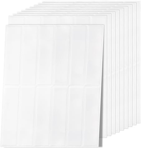 Azulejos Adhesivos Cocina 10-Piezas, 3D Pegatinas de Baldosas, Vinilo Adhesivo Pared para Cocina y Baño (L-Blanco-22.9x29cm)