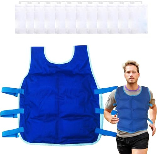 Gilet rafraîchissant pour homme et femme, gilet froid léger, absorbant la transpiration, gilet de refroidissement pour adulte, gilet de refroidissement pour extérieur, randonnée, équitation, pêche