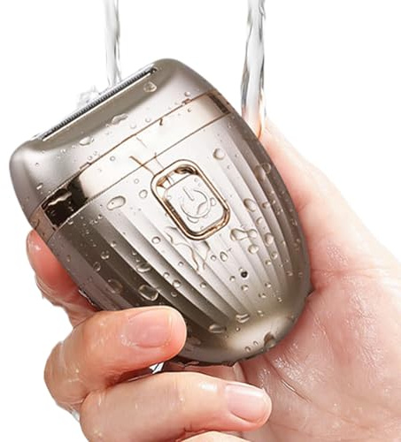 Tewzafiya Bikini Shaver – Afeitadora eléctrica inalámbrica para depilación íntima | Afeitadora eléctrica inalámbrica sin dolor para partes íntime, cuerpo, piernas y piel delicada, ideal para viajes