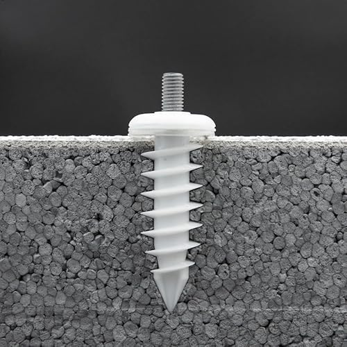 BTS Isolierdübel M10 für WDVS | 90mm Länge | 24-54mm verstellbar | TX25-Antrieb | Pack mit 8 Stück