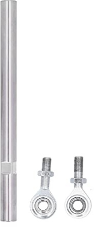 Soporte de unión ajustable para varilla tensora de alternador de acero inoxidable de 8 1/2 pulgadas, resistente a la corrosión, para motor SBC BBC 350 454 Chevy