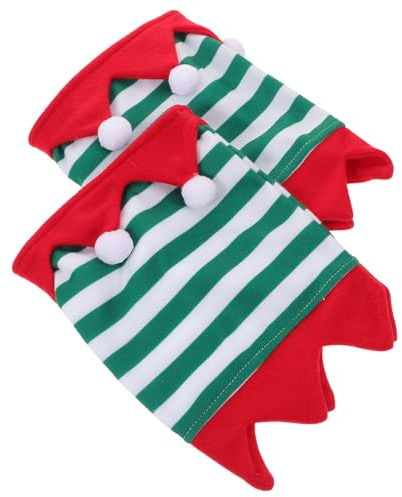 UKCOCO 2 Pièces Protections Jambes Cheval Rayées Bandes de Jambe Antidérapantes Confortables Accessoires Décoratifs Festifs pour Équitation Guêtres Polyvalentes pour Entraînement et Fêtes
