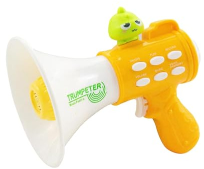TAIZhiChen Stimmwechsler Kinder Mini Megaphon Geburtstag Geschenk für Kinder 3 4 5 6 7 8 Jahre alt Orange