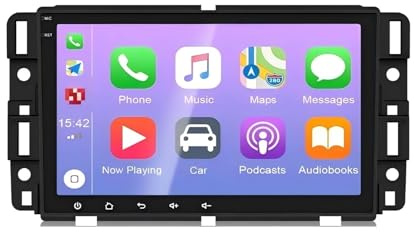 Radio de Coche con Pantalla táctil Radio para Coche con Bluetooth, Pantalla táctil Doble DIN para Chevrolet para Aveo (sedán y para Hatchback)