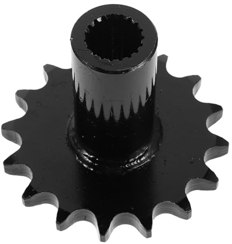 Hemobllo Piñón para Cadena Trasero para Atv y Minimoto Engranaje Resistente de Alta Durabilidad Repuesto Compatible Motos de Cross Scooters y Karts Rueda Dentada de Acero para