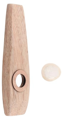 Kazoo Flöte, Ahornholz, Musikblasinstrument-Membran für das Spielen von Performance-Anfängern