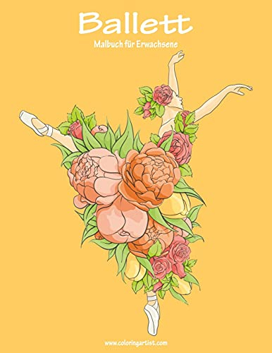 Ballett-Malbuch für Erwachsene 1: Volume 1