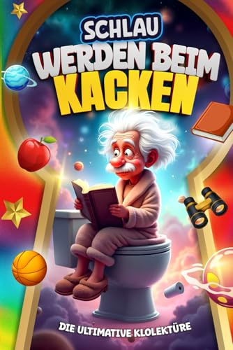 Schlau werden beim Kacken: Unnützes Wissen aus Sport, Geschichte, Raumfahrt und alles dazwischen für Spaß bis zum Abwischen – Der Begleiter fürs stille Örtchen | Perfektes Geschenk für Männer