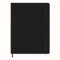Moleskine Classic Notebook, Taccuino a Righe, Copertina Rigida e Chiusura ad Elastico, Formato XL 19 x 25 cm, Colore Nero, 192 Pagine