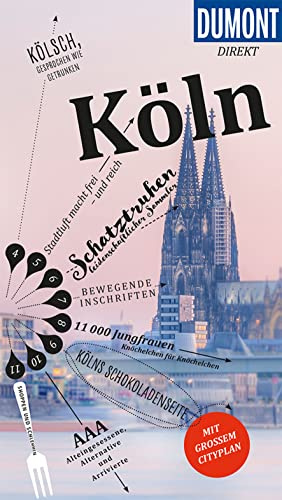 DUMONT direkt Reiseführer Köln: Mit großem Cityplan