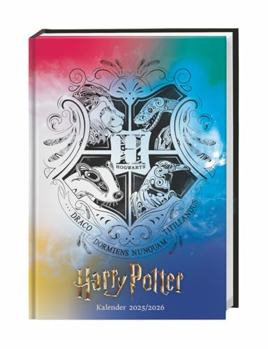Harry Potter Hogwarts Schülerkalender A5 2026 - 17 Monate ab August 2025: Mehr Magie im Schulalltag: Buchkalender für alle Fans von Harry, Ron und ... Notizen (Kino-Entertainment Kalender Heye)