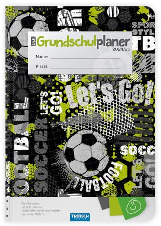 Trötsch Grundschulplaner Let's Go 24/25: Planer Schülerkalender Hausaufgabenheft Timer für die Grundschule