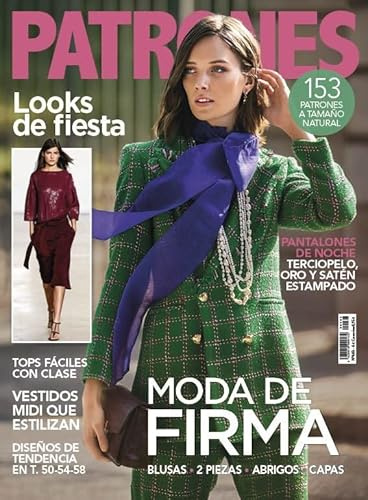 Revista Patrones #463 | Moda de firma: Blusas - 2 piezas- Abrigos - Capas