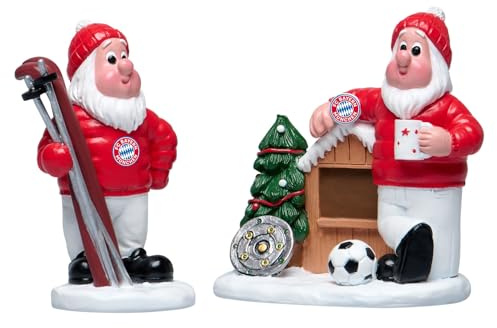 FC Bayern München Weihnachtsfigur 2er Set FCB