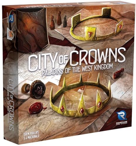 Renegade Game Studios Paladins of The West Kingdom City of Crowns Expan, Gemischt