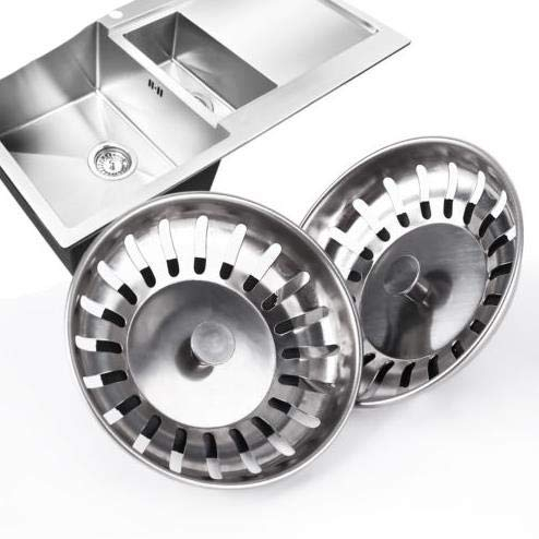 BoBoHome 83mm Replacement Strainer Waste Kitchen Sink Plugs Fits Most Modern Franke Sinks