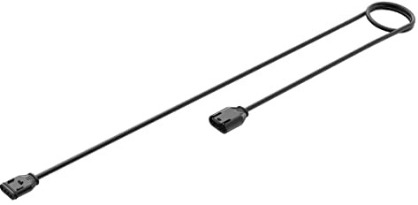 Ledlenser Lenser Unisex-Erwachsene Verlängerungskabel, Schwarz, 1,2 m