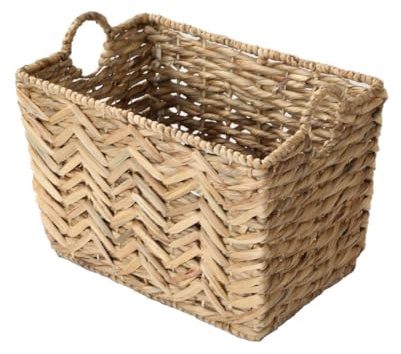 Casâme Cesta Alta De Jacinto De Agua - L46cm X A32 Cm