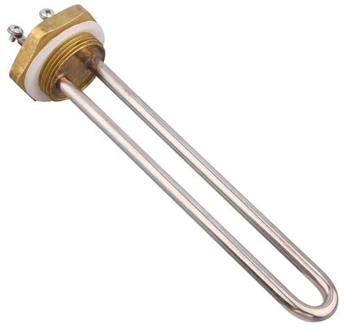 12V Heating Element Brewing Liquid U Type Heater Electric Immersion Water Heater DC 12V 200W/300W (Color : Heater only, Size : 12v 300w)