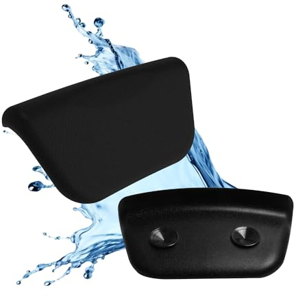 Badland Kopfkissen Badewanne Schwarz Nackenkissen Für Badewanne Kissen Badewanne Nacken Wannenkissen Badesofa Badewannenkissen Badewannen Zubehör