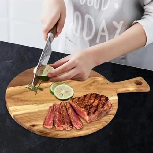 Multifunctional Pizza Board, 16 Inch Pizza Paddle With Handle, Pizza Peel/Cutting Board/Serving Tray, For Moving Pizza, Cookies Pie