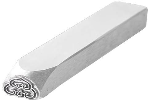 Schlagbuchstaben Steel Made Jewelry Stamping Kit, DIY Art Stamp Punch, für Stempeln von Metallschmuck, Leder, Holz(Figure14)