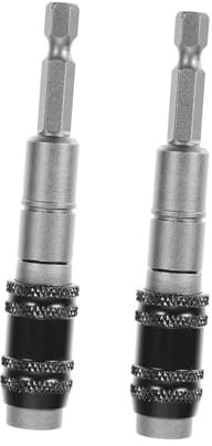 NUOBESTY 2Pezzi Bit Cacciavite Magnetico Flessibile con Estensione Rotante per Stretti e Installazioni Difficili