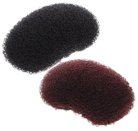 OUNONA 2 Piezas Pinza Cabello Esponjosa Realza la Altura Accesorios para Peinar el Cabello y Levantar el Flequillo